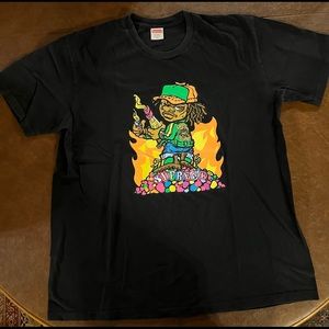 Supreme T-Shirt with Graffiti